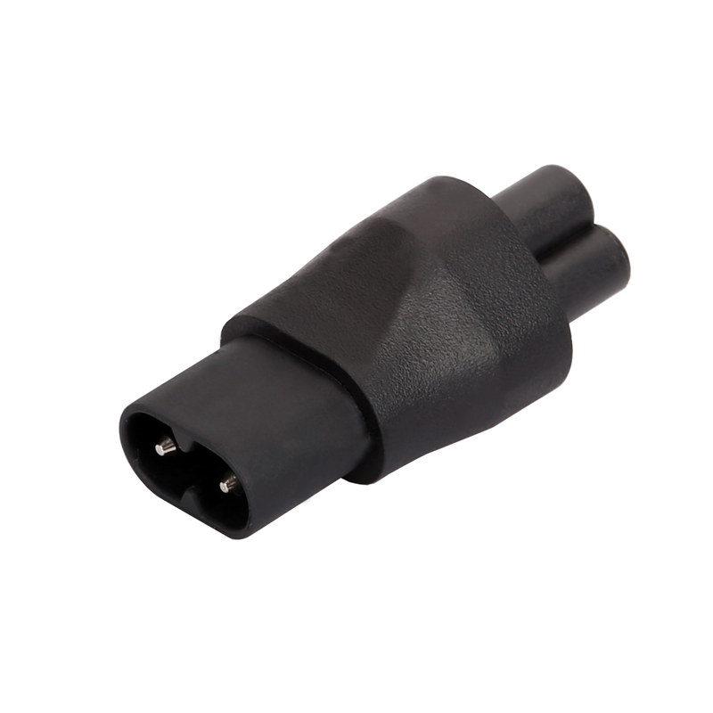 IEC 320 C5 to C8 power adapter, IEC 320 C8 male to C5 female adapter PA-0133