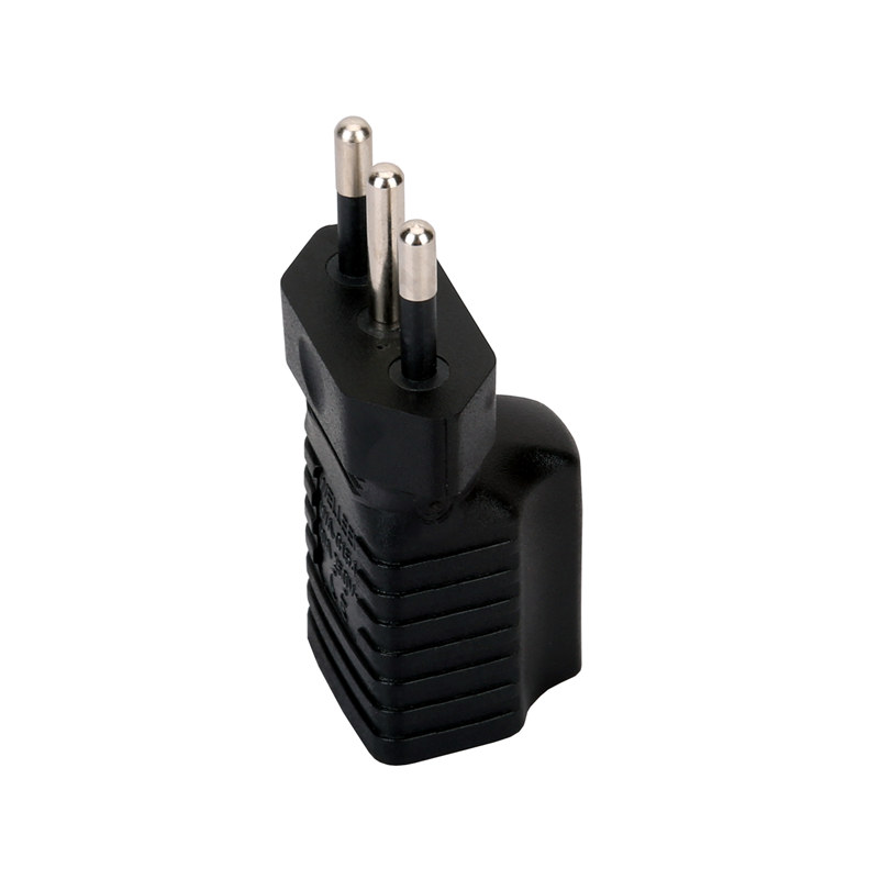 Italy to USA AC adapter, Italy 3Pin Male to USA 3Pole female AC adapter PA-0154