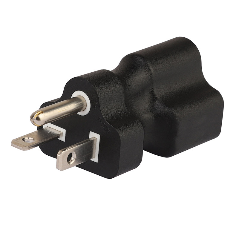 Plugrand PA 0202 Nema 5 20P Male To Nema 5 15 20R Female AC Adapter 