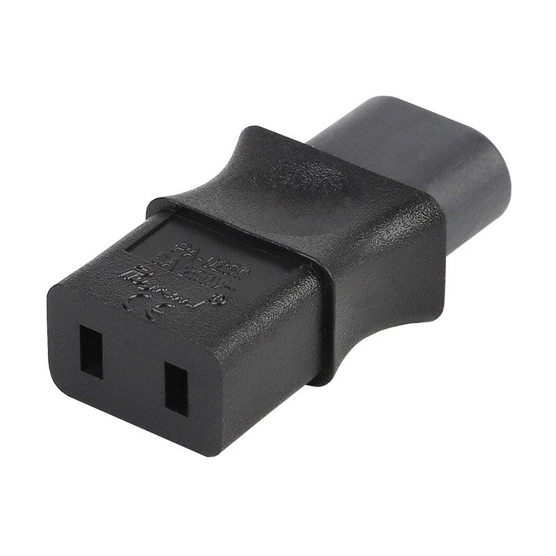 Plugrand PA-0250 IEC 320 C8 Male to IEC 320 C9 AC Power Adapter