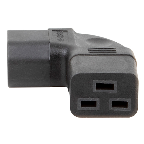 PA-0352 C14 to C19 left angled ac adapter